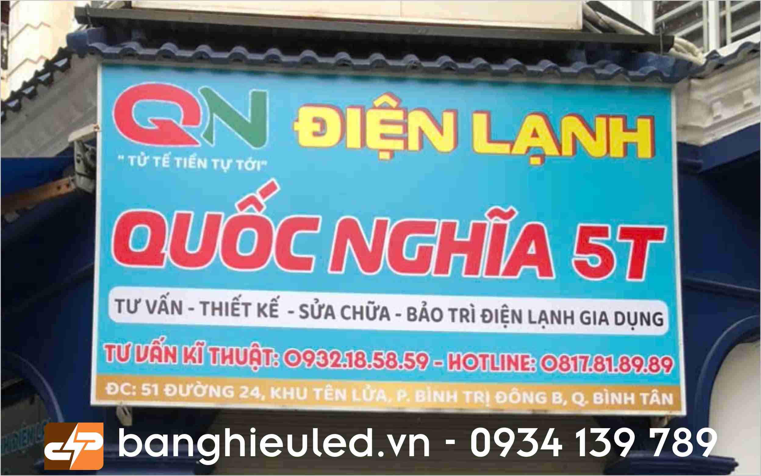 Bảng Hiệu Bạt Hiflex 