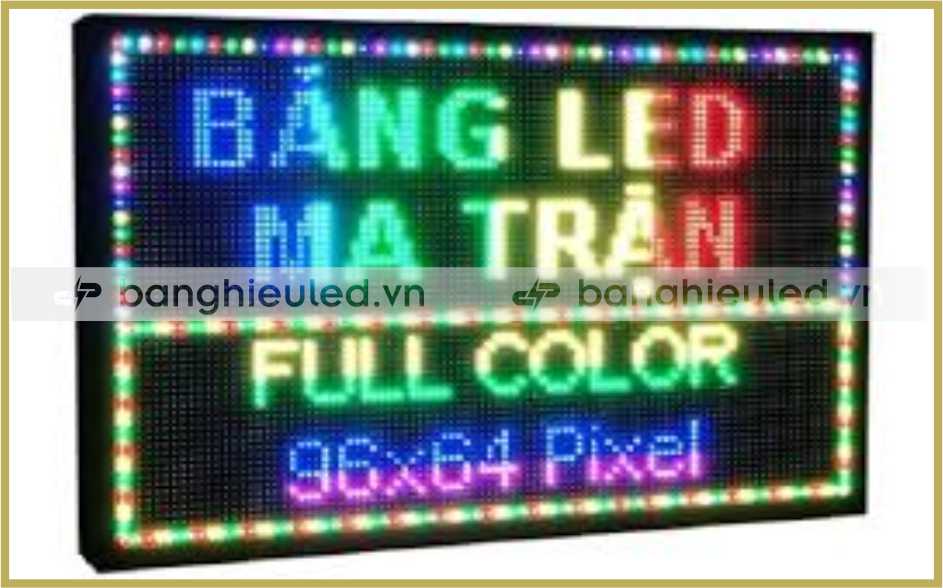 Cung Cấp Vật Tư - Thi Công Bảng Hiệu Led Matrix Tp HCM